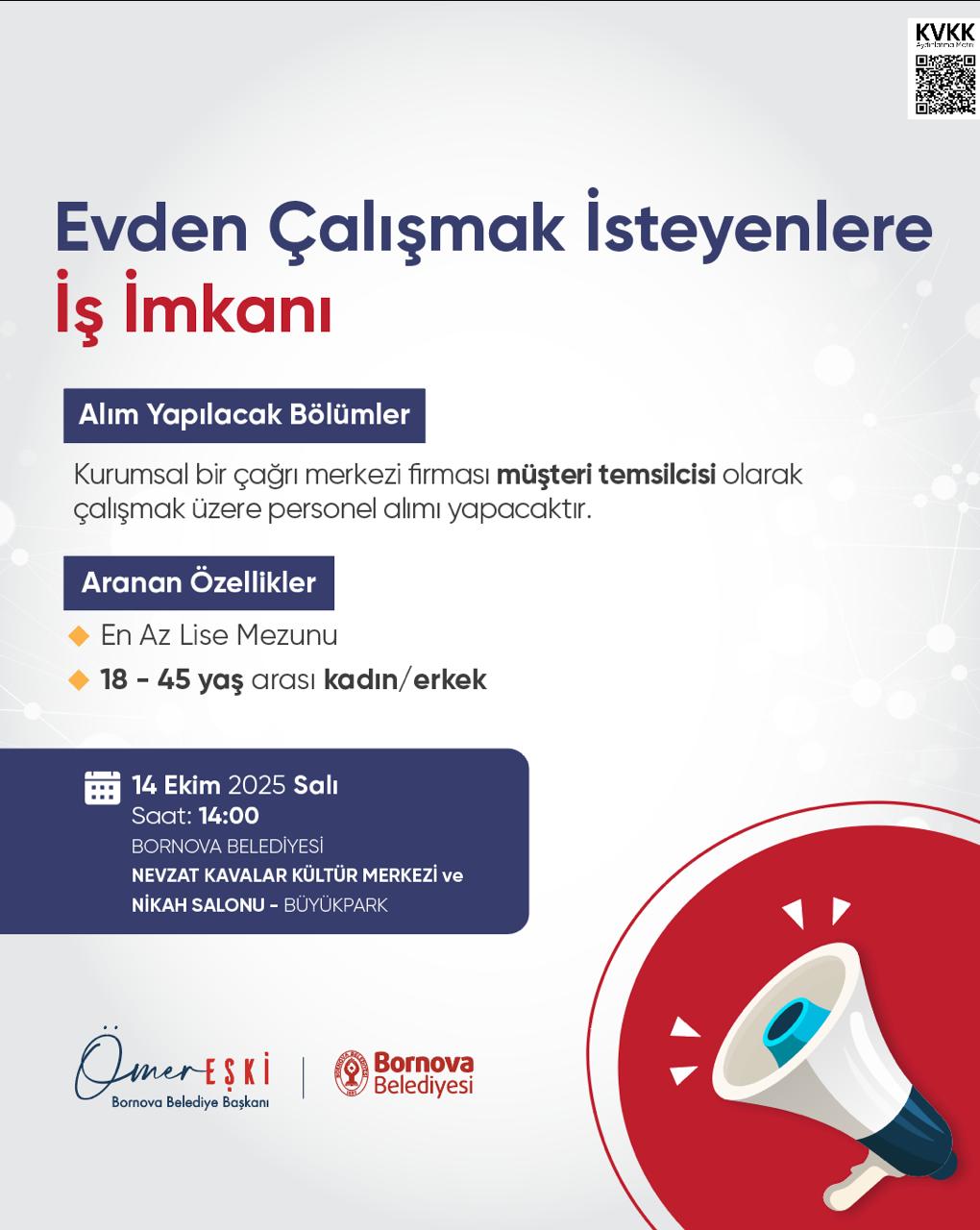 Toplu iş görüşmesi ilanı