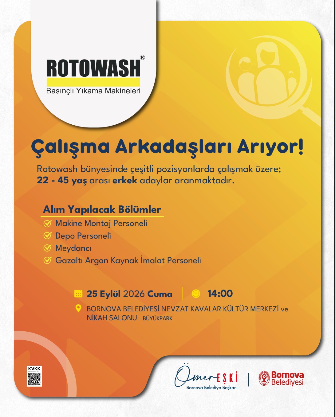 Toplu iş görüşmesi ilanı