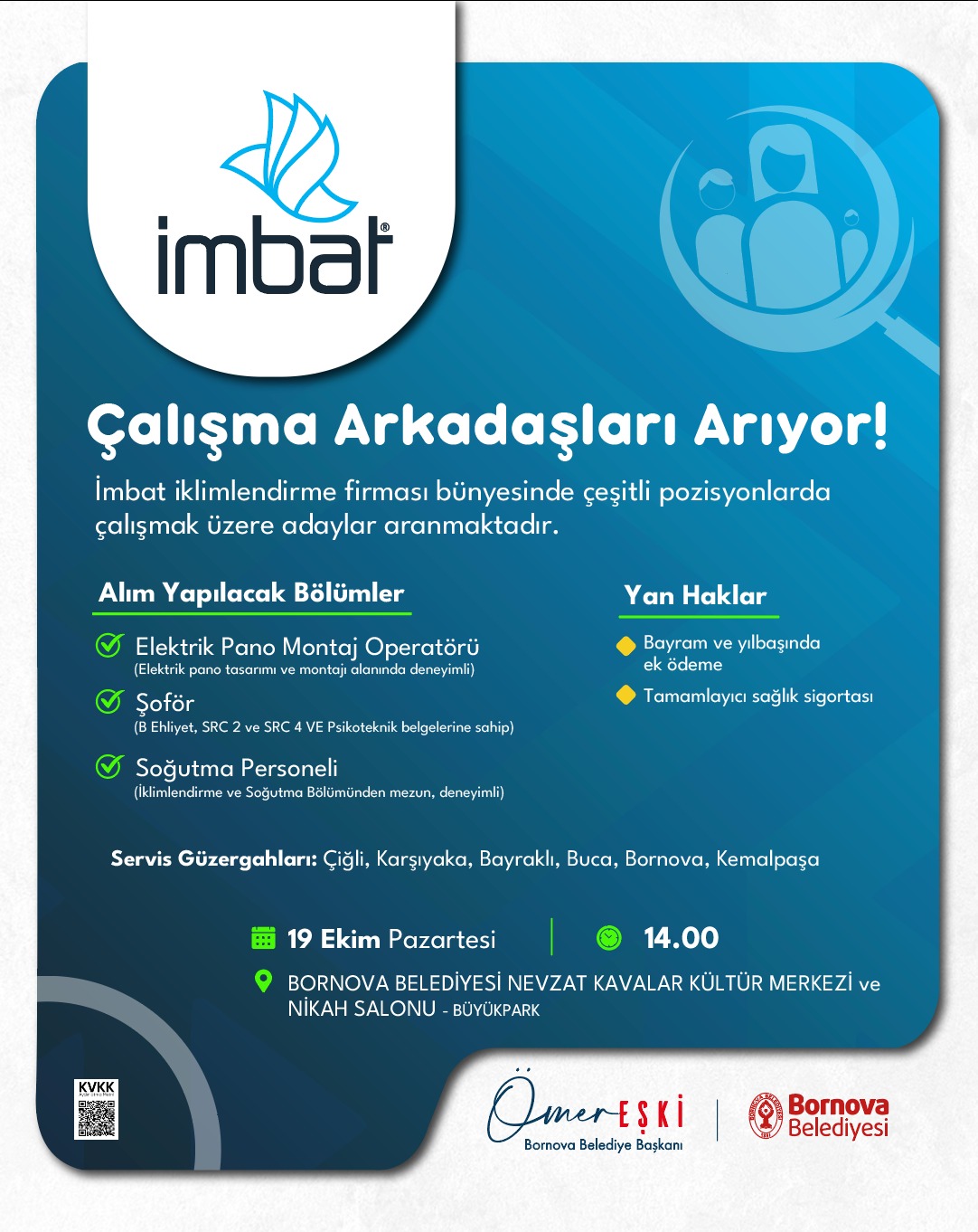 Toplu iş görüşmesi ilanı