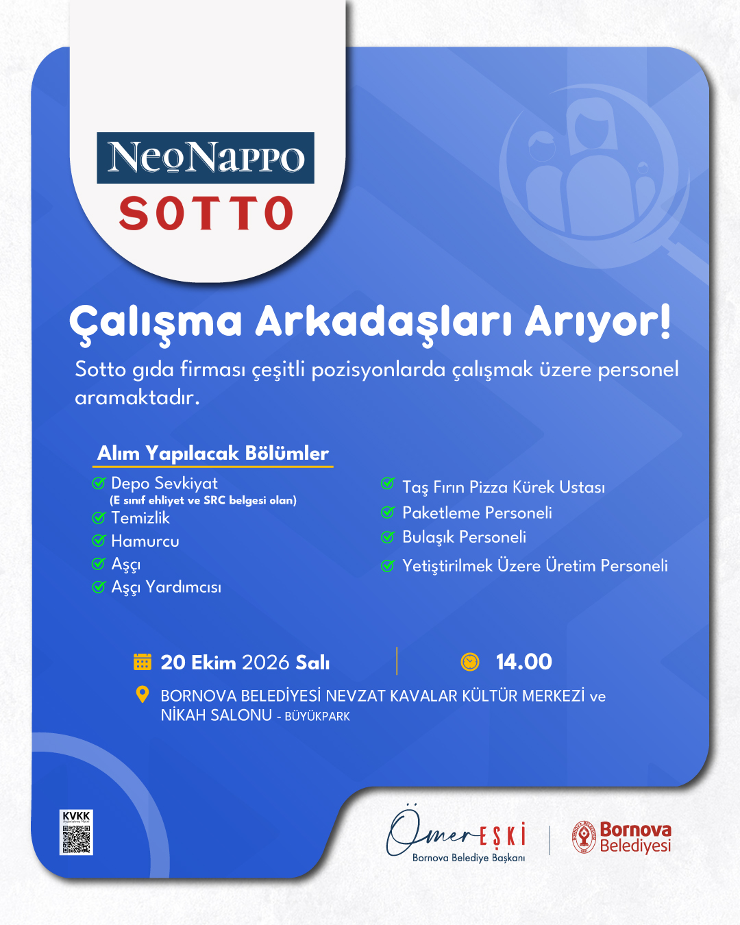 Toplu iş görüşmesi ilanı